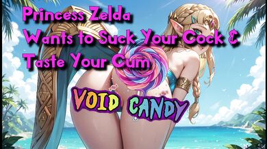 Princess Zelda Deepthroats Your cock. Insane Blowjob | ASMR Moaning & Sucking