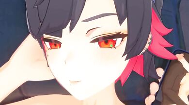 Zenless Zone Zero - Ellen Joe Gets Fucked on the Bed | 3D Hentai Animation