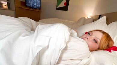 Cheerleader begs for dick at cheer camp sleepover