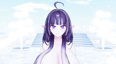 Elf VTuber Outfit Change Until Nude | Minimanimo Hentai MMD