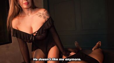 Busty stepmom is thrilled after her stepson lets her have his big cock - Anai Loves & Horvex