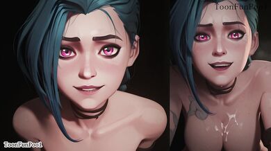 Big Tits Jinx hentai from League Of Legends hentai by ToonFunPool
