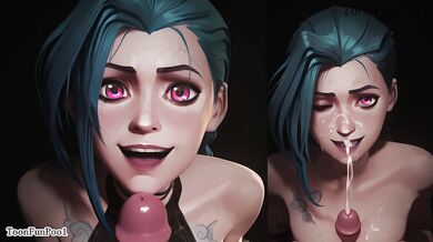 Big Tits Jinx hentai from League Of Legends hentai by ToonFunPool