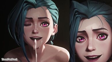 Big Tits Jinx hentai from League Of Legends hentai by ToonFunPool