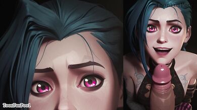 Big Tits Jinx hentai from League Of Legends hentai by ToonFunPool