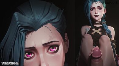 Big Tits Jinx hentai from League Of Legends hentai by ToonFunPool