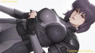Ghost in the Shell hentai Adult animation - Motoko Kusanagi Blow Job Hand Job Tits Job Hentai animation by xxtoonfun