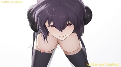 Ghost in the Shell hentai Adult animation - Motoko Kusanagi Blow Job Hand Job Tits Job Hentai animation by xxtoonfun