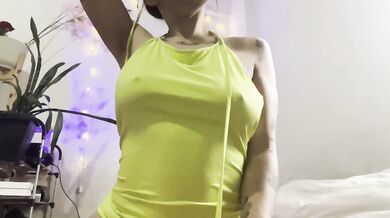 Your stepmom Wearing a sexy dress with my big ass I show you how to seduce your boyfriend Move slow and enjoy! Amateur Joi asmr