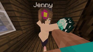 Minecraft Jenny Mod + Bia! (NO COMMENT)