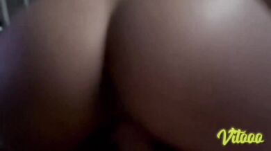 Beautiful girl getting laid twice a day, both times ending with semen in her ass