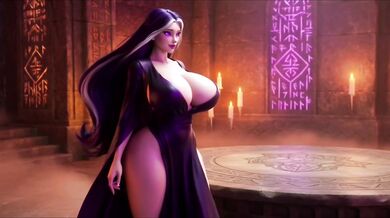 BENEATH TEMPLE PILLARS, ASS BEGS WITH DEEP, HUSKY TWERKING CRY