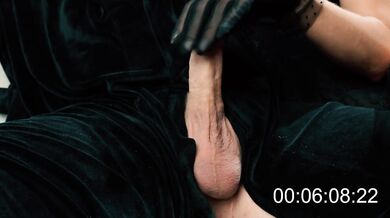 Wife Surprises Husband with Elegant Black Lace Gloves