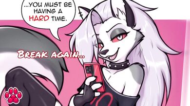 Furry JOI Loona Loses Her Patience