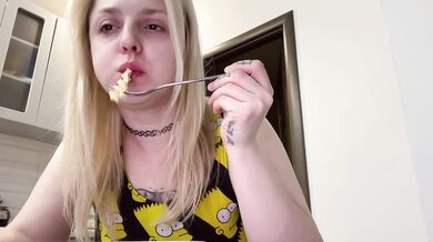 ASMR FOOD STUFFING AGONY
