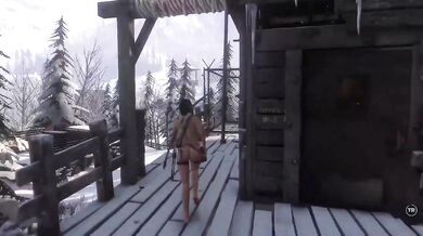 Rise Of The Tomb Raider Naked Game Play Ep 10
