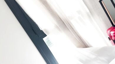 A gorgeous brunette sucks my dick for breakfast and asks me to cum inside her