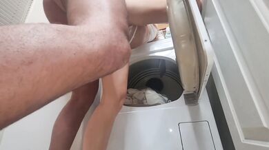 Freeuse Fucked While Doing Laundry