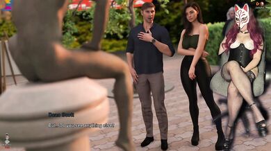 Steps of Debauchery #73 - Playful_Fox in see-through bra