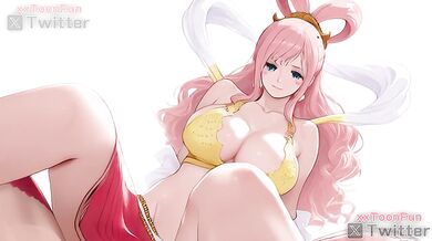 One Piece hentai Adult animation - Shirahoshi Blow Job Hand Job Tits Job Hentai animation by xxtoonfun