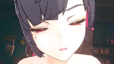 Zenless Zone Zero - Ellen Joe’s Intense Anal NTR Sex Session | 3D Hentai Animation