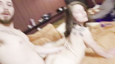 Squirting My Cum on her Sexy Ass
