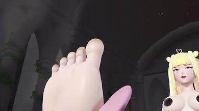 3d Foot Worship Game in Femdom-Verse Isekai #3 [Desktop Playthrough]