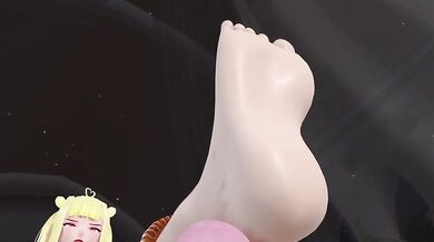 3d Foot Worship Game in Femdom-Verse Isekai #3 [Desktop Playthrough]