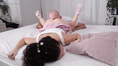 Petite Cutie Gets DESTROYED in Rough Doggystyle Lesson