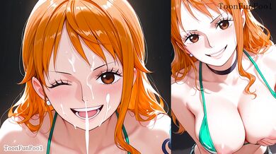 Big Tits Nami hentai from One Piece hentai by ToonFunPool