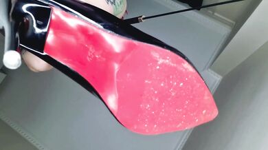 Do you like giantesses? We can easily trample you with our heels or feet. Soles, heels, feet fetish