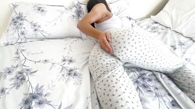Little Stepdaughter in pajamas gets a cumshot on your pretty face