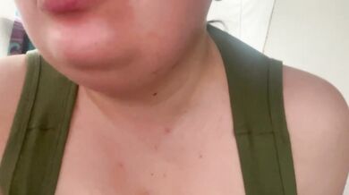 Horny Farm Wife with Enormous Natural Tits Sneaks Off to Masturbate Hiding from Farmer Husband