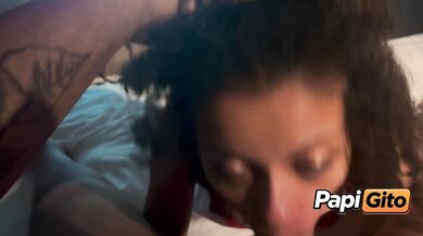 Horney Petite Latina College Girl Sucking My Dick Till I cum in her mouth " She call her Plug For BBC "