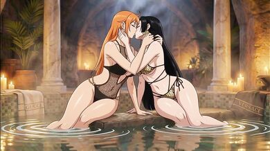 NAMI AND BOA HANCOCK ONE PIECE