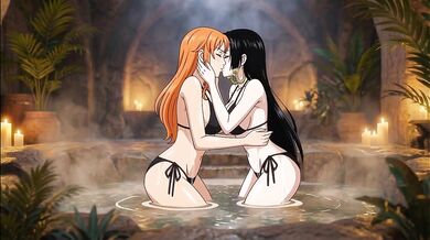 NAMI AND BOA HANCOCK ONE PIECE