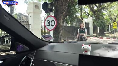 British Student Sucked Off A Stranger In Car, Invited Him Home To Fuck And Film it On Her Phone