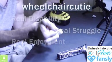 Wheelchaircutie Fucks Caregiver From Behind