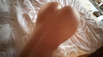 I saw my wife jerking off and couldn't resist