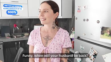 If my husband doesn't want to fuck me in the Ass, I'll give myself to my neighbor!
