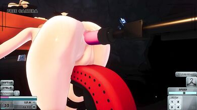 Anal sex machine with automatic transmission, crazy speed