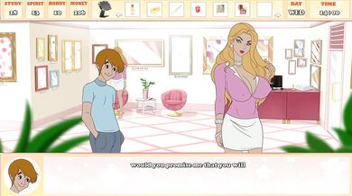 His Best Friend's Hot Mom Gave Him Sexy Photos To Jack Off On For Working With Her(18+) - Milftoon Gameplay Part11