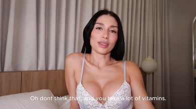 STEPSIS needs a DICK injection to feel better - beautiful Colombian model