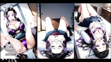 DEMON SLAYER GIRLS TASTE BOTH PUSSY & DICK!! (ANIME HENTAI COMPILATION) - ASMR/JOI/ROLEPLAY