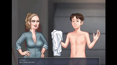 Sommertime saga Sexy girl's Hot figure and sex Gameplay