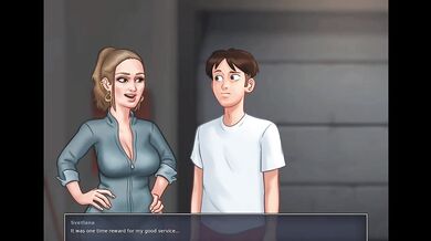 Sommertime saga Sexy girl's Hot figure and sex Gameplay
