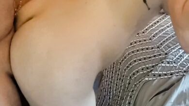 First Time Femdom Makes Sub Suck Her Cock. Real Couple Homemade. MILF.