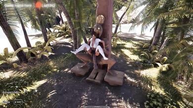 Lara Croft is a good girl because she takes the statue's fat dick in her ass. 3D Hentai Game
