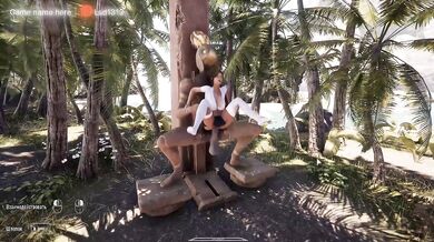 Lara Croft is a good girl because she takes the statue's fat dick in her ass. 3D Hentai Game