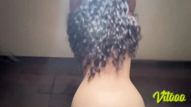 Latina with beautiful legs having sex in various positions